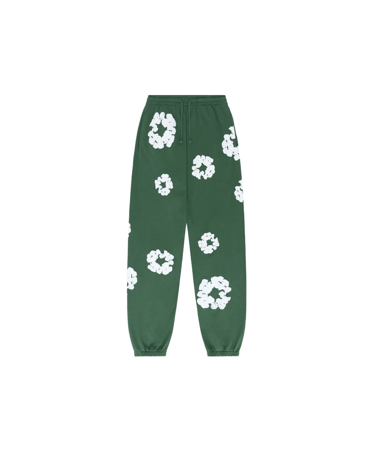 Denim Tears The Cotton Wreath Green Sweatpants