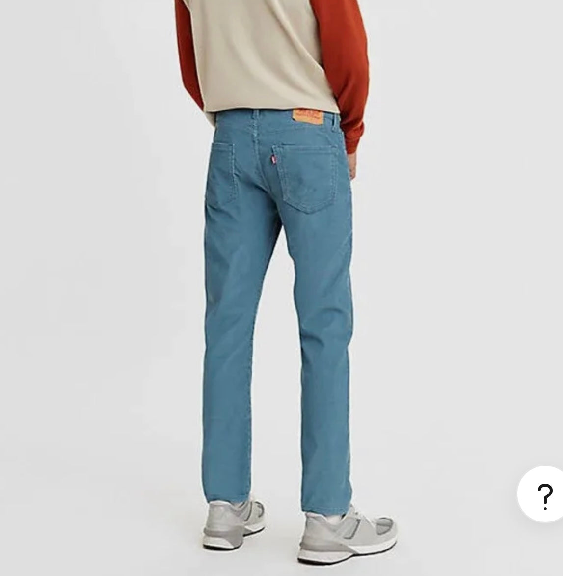 Levis 502 Regular Taper Fit Stretch Corduroy Pant