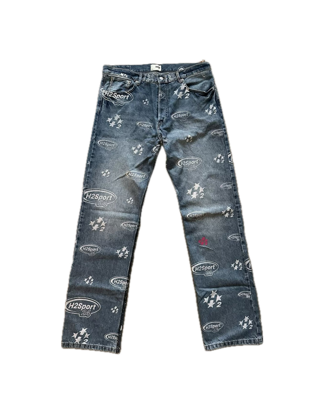Heron Preston H2 Printed Loose Jeans