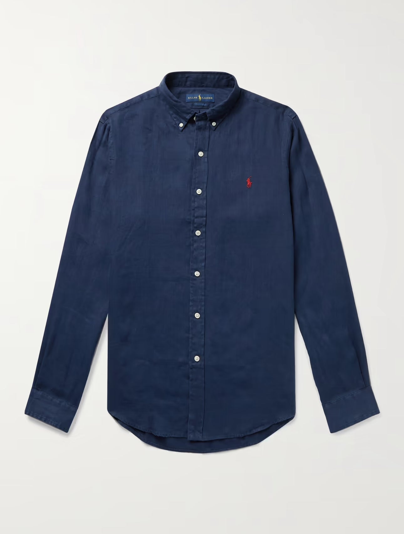 Ralph lauren ocean wash linen shirt best sale