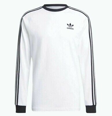 NEW MENS ADIDAS ORIGINALS CALIFORNIA TREFOIL LONG SLEEVE SHIRT