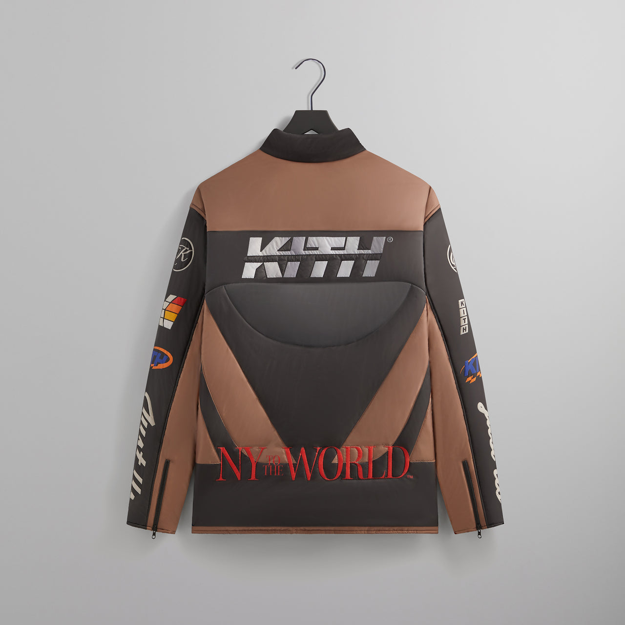 Kith Full Zip Brixton Puffed Shirt Jacket