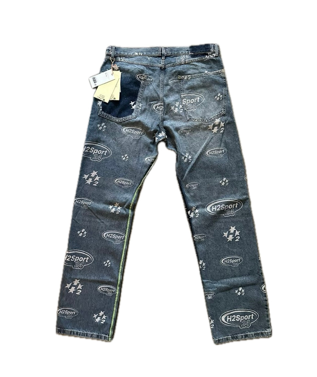 Heron Preston H2 Printed Loose Jeans