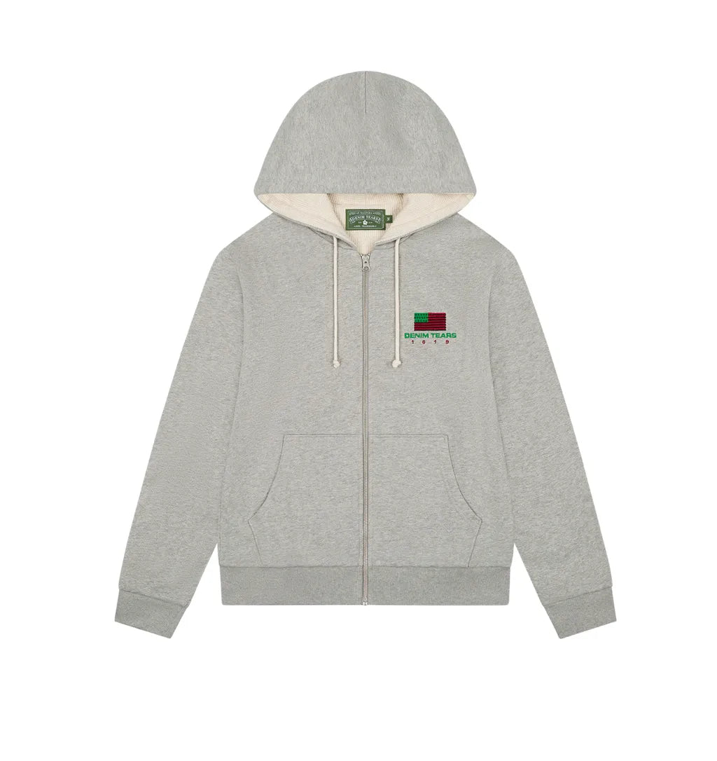 DENIM TEARS ADG ZIP HOODIE