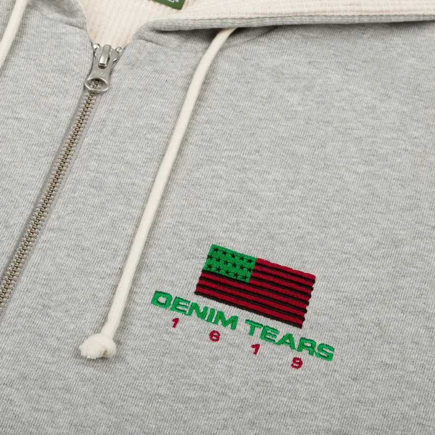 DENIM TEARS ADG ZIP HOODIE