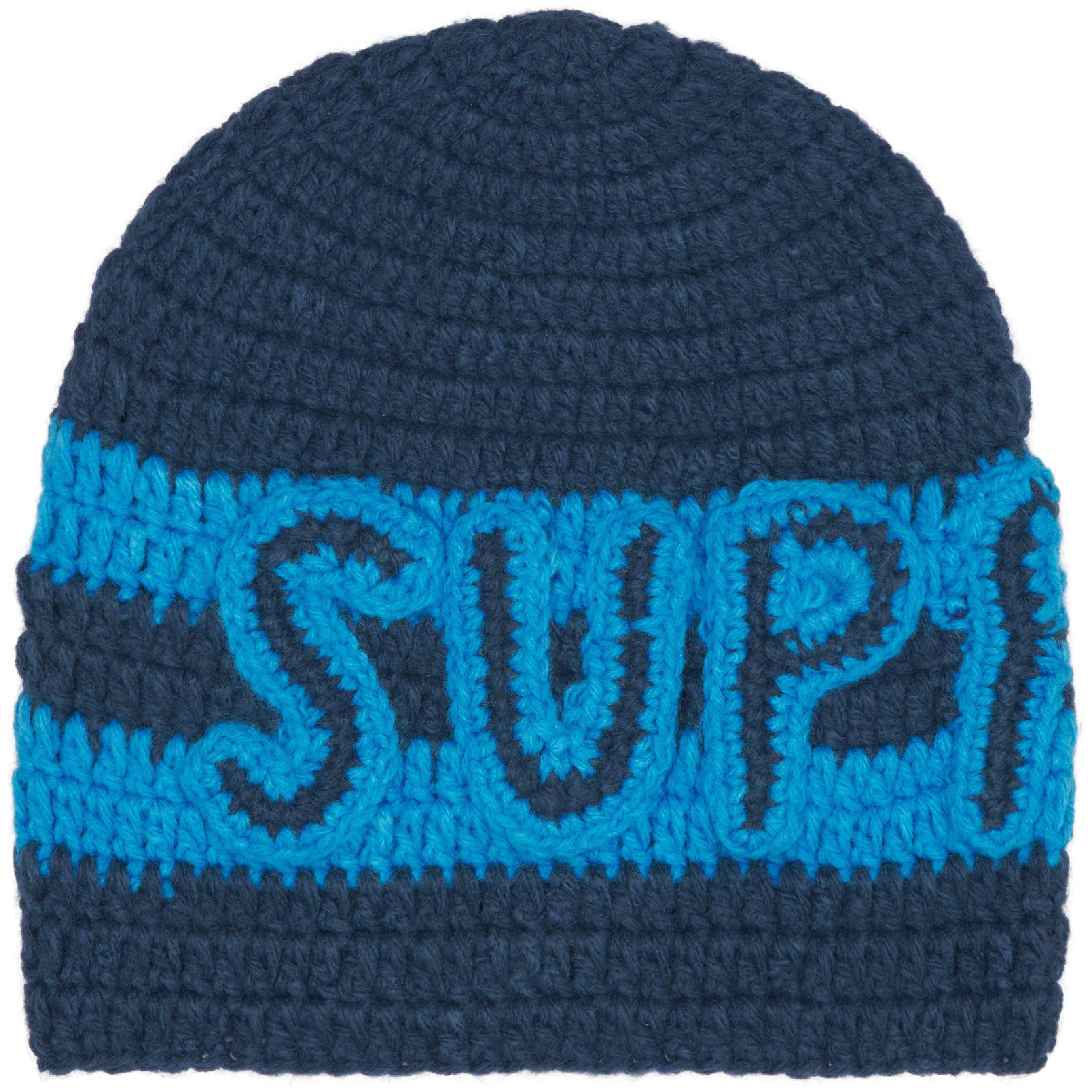 CROCHET LOGO BEANIE