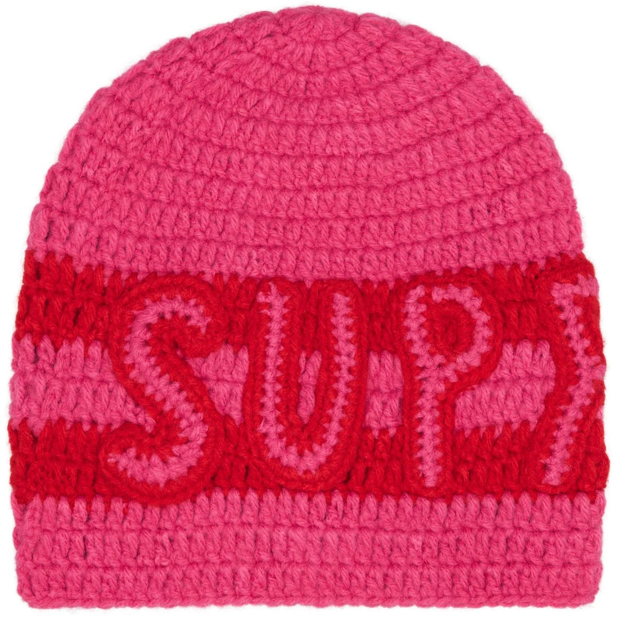 CROCHET LOGO BEANIE