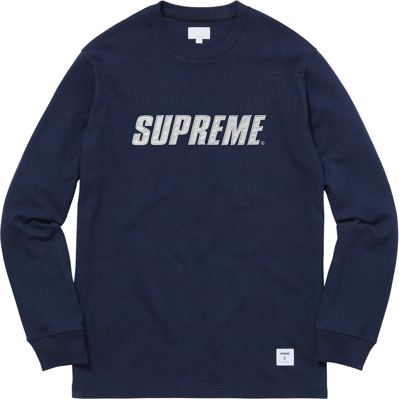 SUPREME METALLIC L/S TOP